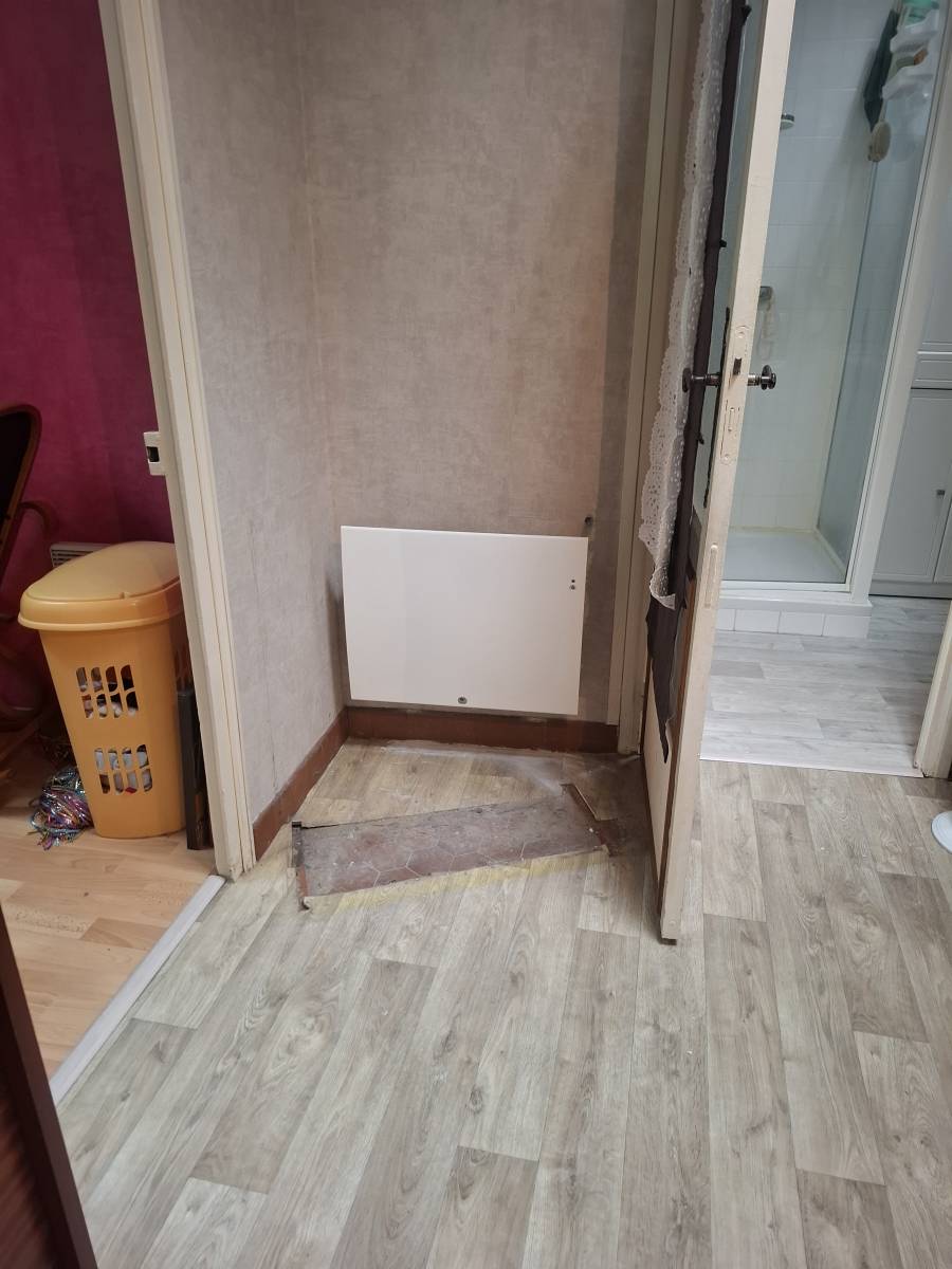 dépose du radiateur gaz par radiateur électrique Ingenio à Bordeaux