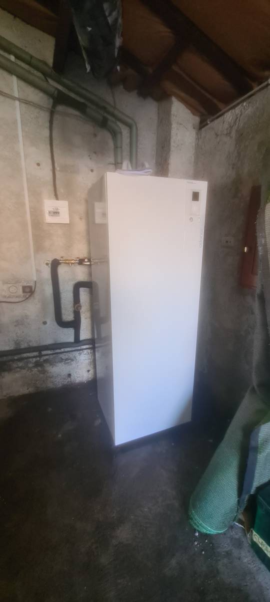 Installation d'une pompe à chaleur Atlantic a Villenave d'Onon